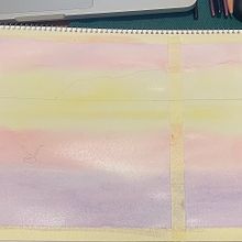 My project for course: Atmospheric Landscapes in Watercolor . Fine Arts, Painting, and Watercolor Painting project by allyhk - 10.04.2023
