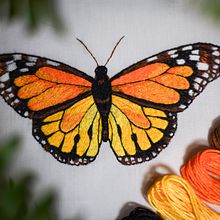 Mój projekt z kursu: Techniki haftu realistycznego. Un progetto di Illustrazione tradizionale, Ricamo e Textile Design di Patrycja Skupińska - 04.10.2023