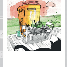 My project for course: Watercolor Illustration: Capture the Essence of a Moment . Un proyecto de Pintura, Bocetado, Ilustración digital y Pintura a la acuarela de charles_ber - 04.10.2023