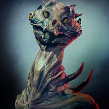 ⭐👽 Proyecto Monstruo 3D con Nomad 👽⭐ Personajes ilustrados en 3D desde tu iPad . Traditional illustration, 3D, Character Design, Digital Illustration, 3D Modeling, 3D Character Design, and Digital Painting project by Dan Gómez De Lima - 10.04.2023