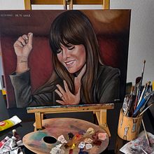 Mi proyecto del curso: Retrato realista al óleo: detalles y expresión. Projekt z dziedziny  Sztuki piękne,  Malarstwo i Malarstwo olejowe użytkownika Gilbelys Brito - 05.10.2023