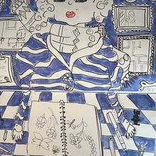Mijn project van de cursus: Dagelijks schetsen als creatieve inspiratie. Traditional illustration, Sketching, Creativit, Drawing, and Sketchbook project by Ilse Van Esch - 10.05.2023