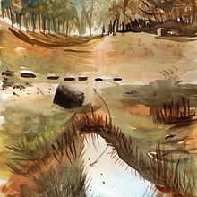 My project for course: Natural Landscapes in Watercolor . % Angela Latorre tarafından hazırlanan Güzel sanatlar, Tablo, Sulubo, Ve a Resim projesi - 10.05.2023
