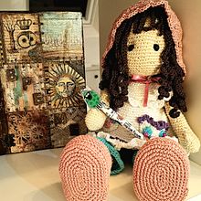 My project for course: Design and Crochet Romantic-Style Amigurumi. To, Design, Crochet, Amigurumi, Arts, Crafts, Fiber Arts, and Textile Design project by Zeljka Medakovic - 10.04.2023