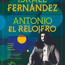 Cartel Israel Fernández. Een project van  Ontwerp van María Artigas Albarelli - 05.10.2023