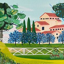 Mon projet du cours : Peinture acrylique pas à pas : créez des paysages incroyables Ein Projekt aus dem Bereich Traditionelle Illustration, Malerei, Malerei mit Acr, l und Sketchbook von biggui - 06.10.2023