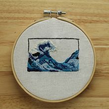 Embroidery bits! . Un proyecto de Bordado de Pris Ram - 06.10.2023