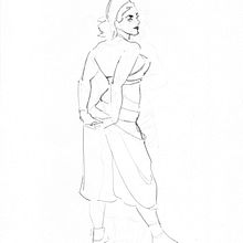 Recent figure / gesture drawings from life / photo references. Design project by Andrea Gulli - 10.07.2023