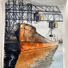 My project for course: Expressive Watercolor Painting: Create Compelling Illustrations. Fine Arts, Painting, and Watercolor Painting project by mariawindemark - 10.03.2023