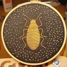 my little bug. Un progetto di Ricamo e Fiber Art di carla seixas - 06.10.2023