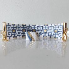 Mi proyecto del curso: Diseño de accesorios con cuentas: teje patrones elegantes. Een project van Ontwerp van accessoires, Craft, Sieradenontwerp y Textiel van María Alejandra Medina Moreno - 08.10.2023
