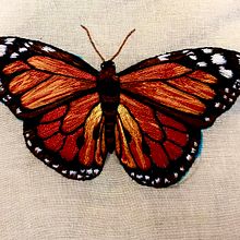 My project for course: Realistic Embroidery Techniques. Traditional illustration, Embroider, Textile Design, and Design project by 14ship - 10.08.2023