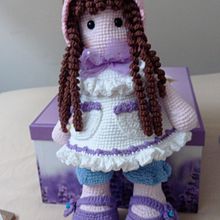 Mi proyecto del curso: Elaboración de muñecas amigurumi románticas. Un proyecto de Artesanía, Diseño de juguetes, Tejido, Crochet, Amigurumi y Diseño textil de zenitholaciregui65 - 08.10.2023