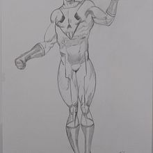 Skull D. Ilustração tradicional, Design de personagens, Comic, Desenho a lápis, e Desenho anatômico projeto de jdavidn83 - 02.10.2023