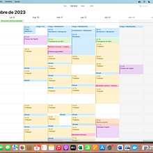 Mi proyecto del curso: Organización de agenda: gestiona tu tiempo y energía. Projekt z dziedziny Doradztwo kreat, wne, Zarządzanie projektowaniem, Marketing, Zarządzanie, Produkt i wność użytkownika clauob91 - 09.10.2023