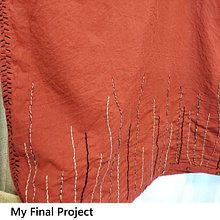 My project for course: Designing Handicraft Garments from Scratch. Arts, Crafts, Fashion Design, Embroider, Sewing, DIY, Patternmaking, and Dressmaking project by nanz - 10.09.2023
