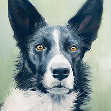 Pet portraits in oil Ein Projekt aus dem Bereich Ölmalerei von Caylon La Mantia - 09.10.2023
