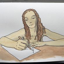 31Days 31Drawings 2023 day 3. Un proyecto de Ilustración tradicional, Dibujo, Ilustración con tinta y Sketchbook de benoostrum - 08.10.2023