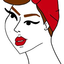 Meu projeto do curso: Ilustração de uma pin-up com técnicas tradicionais. Un progetto di Illustrazione tradizionale, Disegno, Belle arti, Pittura e Disegno a matita di Tati Pinup - 09.10.2023