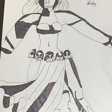 Proyecto 2 del curso Diseño de personajes femeninos. Design de personagens projeto de Sebastián Salvador - 09.10.2023