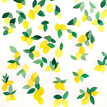 Lemon Tree. Un proyecto de Ilustración tradicional, Pintura a la acuarela, Pintura y Diseño textil de Dimitra Polychronis - 10.10.2023