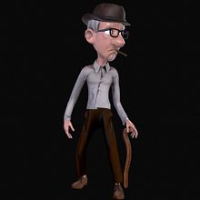 Mi proyecto del curso: Modelado profesional de personajes cartoon 3D. 3D, Character Design, Character Animation, 3D Modeling, 3D Character Design, and 3D Design project by Miguel Moreno Sánchez - 10.10.2023
