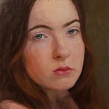 My project for course: Portrait Painting with Oil: Explore Light and Shade. Fine Arts, Painting, and Oil Painting project by Sylwia Machalica - 10.10.2023