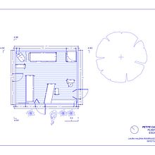 Mi proyecto del curso: Introducción al dibujo arquitectónico en AutoCAD. Architecture, Interior Architecture, Interior Design, L, scape Architecture, Architectural Illustration, and ArchVIZ project by Laura Valeria Rodriguez Yerena - 10.11.2023
