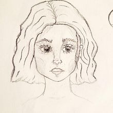 Mi proyecto del curso: Sketchbook de retrato: explora el rostro humano. Sketching, Drawing, Portrait Drawing, Artistic Drawing, and Sketchbook project by Fernanda Ángel - 10.11.2023