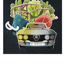 My project for course: Analog-Style Digital Illustration with Procreate. Un proyecto de Ilustración tradicional e Ilustración digital de charles_ber - 11.10.2023