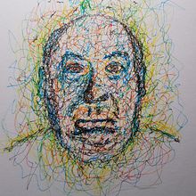 Experimental portraits. Arts, and Crafts project by Pete Payne - 10.08.2023