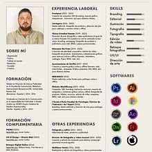 Cv. Design, and Advertising project by Julio Garcia Rodriguez - 01.01.2018