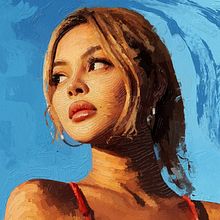 Lily Maymac by Rod Lovell - Step-by-Step: How to Begin Your First Digital Portrait Painting from Scratch. Design, Traditional illustration, Pencil Drawing, Drawing, Portrait Drawing, Realistic Drawing, Artistic Drawing, Figure Drawing, Digital Drawing, Colored Pencil Drawing, Portrait Photograph, Digital Illustration, Painting, Watercolor Painting, Acr, lic Painting, Oil Painting, Digital Painting, Gouache Painting, Matte Painting, Decorative Painting, Decoration, Interior Decoration, Fashion Design, Editorial Illustration, Fashion Illustration	 & Instagram Photograph project by Rod Lovell - 10.07.2023