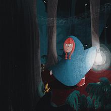 Mon projet Illustration jeunesse sur Procreate : créez une scène magique. Projekt z dziedziny Ilustracja c, frowa, Ilustracje dla dzieci, Malarstwo c, frowe i Książka obrazkowa użytkownika melodie.desousa - 11.10.2023