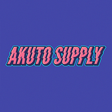 Akuto Supply - sticker designs. Un projet de Design , Artisanat , et Estampe de Clem Bailey - 12.10.2023