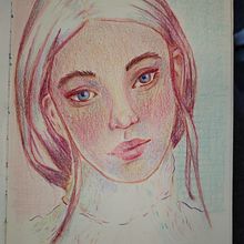 Dibujo de retratos llamativos con lápices de colores. Un proyecto de Ilustración tradicional de lagembg - 12.10.2023
