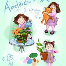 My project for course: Online Portfolio for Children’s Book Illustrators. Traditional illustration, Stor, board, Portfolio Development, Children's Illustration, Narrative, Management, Productivit, and Picturebook project by Kellie Lehman - 10.09.2023