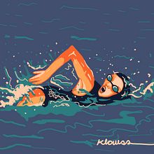 31Days31Drawings2023 - Dia 12 - Deporte. Design, Digital Illustration, and Creativit project by Claudia Guillen - 10.12.2023