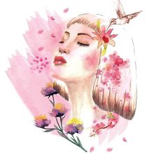 Retrato en acuarela. Traditional illustration, Fine Arts, Painting, Drawing, Watercolor Painting, Portrait Drawing, and Artistic Drawing project by Patricia Moravec - 10.13.2023