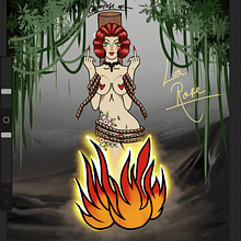 Mi proyecto del curso: Diseño de tatuajes estilo old school en Procreate. Drawing, Digital Illustration, and Tattoo Design project by Ita Rose - 10.10.2023