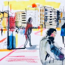 Curso de Inma Serrano. Traditional illustration project by m j - 10.13.2023