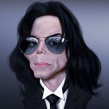 Michael Jackson . Digital Drawing, and Digital Illustration project by Claudio Zagari - 10.13.2023