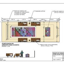 Projeto de ambientação para desfile - Grupo Mama Renascer . % Ricardo Paiva tarafından hazırlanan İç Tasarım projesi - 10.16.2016