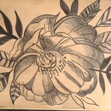 Mon projet du cours : Tatouage pour débutants. Un proyecto de Diseño de tatuajes de vanessamaginet - 13.10.2023