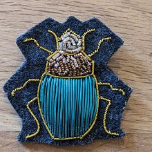 broches en canetille. Un proyecto de Bordado de Catherine Cadiou - 14.10.2023