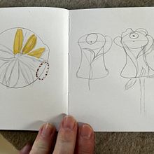 Mijn project van de cursus: Het botanische sketchbook: een meditatieve benadering. Traditional illustration, Sketching, Drawing, Watercolor Painting, Botanical Illustration, and Sketchbook project by Sandra Hof - 10.14.2023