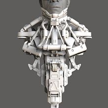 Il mio progetto del corso: Creazione di personaggi sci-fi con Photoshop e ZBrush. Un progetto di Illustrazione tradizionale, 3D, Direzione artistica, Postproduzione fotografica, Modellazione 3D, Character design 3D e Fotomontaggio di cristianoghelli - 14.10.2023