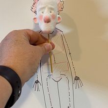 My project for course: Introduction to Puppet Making for Stop Motion. Projekt z dziedziny Craft, Animacja poklatkowa, To i art użytkownika Twyla McGann - 14.10.2023