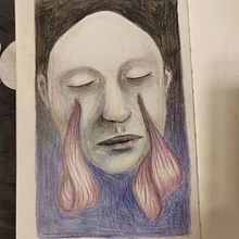 Mi proyecto del curso: Retrato creativo en claroscuro con lápiz. Un proyecto de Ilustración tradicional, Dibujo a lápiz, Dibujo de Retrato, Dibujo artístico y Dibujo con lápices de colores de lagembg - 15.10.2023