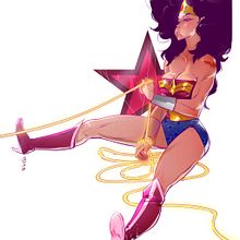 WW fan-art. Projekt z dziedziny Projektowanie postaci, Ilustracja c i frowa użytkownika Dario Santarelli - 15.10.2023